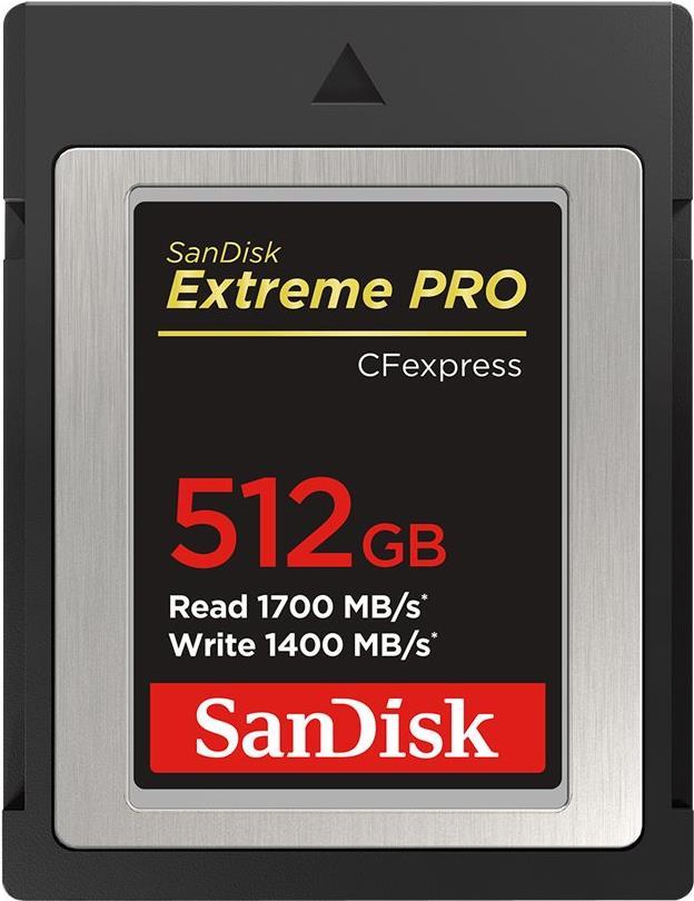 Kurzinfo: SanDisk Extreme Pro - Flash-Speicherkarte - 512 GB - CFexpress Gruppe Flash-Speicher Hersteller SanDisk Hersteller Art. Nr. SDCFE-512G-GN4NN Modell Extreme Pro EAN/UPC 0619659180881 Produktbeschreibung: SanDisk Extreme Pro - Flash-Speicherkarte - 512 GB - CFexpress Produkttyp Flash-Speicherkarte Formfaktor CFexpress card Speicherkapazität 512 GB Lokalisierung Australien