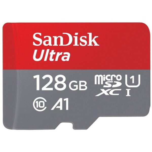 Sandisk microSDXC Ultra (128GB) SpeicherkarteMit der SanDisk Ultra microSDXC-Karte kann man mehr aufnehmen