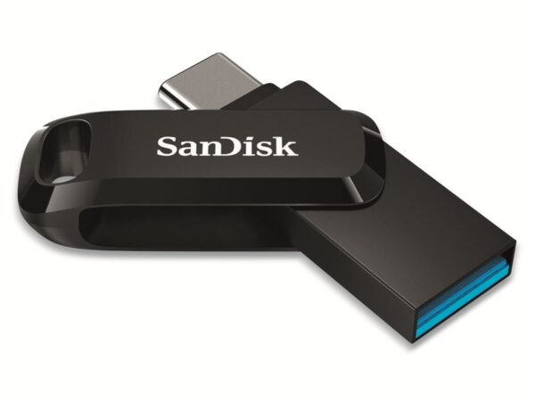 Suchen Sie nach einem Speicher für USB Type-C- und Type-A-Geräte? Mit dem SanDisk Ultra Dual Drive Go können Sie Dateien mühelos zwischen Smartphone