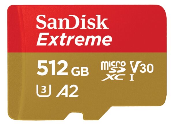 Die SanDisk Extreme® microSDXC™-Speicherkarte nutzt die SanDisk® QuickFlow™-Technologie10 für eine Lesegeschwindigkeit von bis zu 190 MB/s