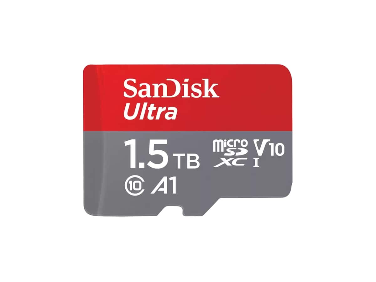 SANDISK MicroSDXC-Speicherkarte Ultra A1 1,5TB inkl. SD-Adapter