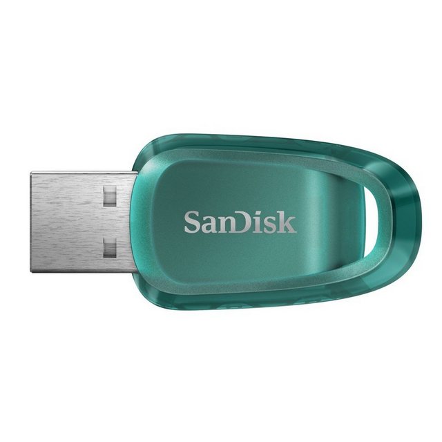 Sandisk Cruzer Ultra Eco 512GB, USB 3.2, Gen. 1, 100MB/s, 5 Jahre Garantie USB-Stick (Lesegeschwindigkeit 100 MB/s)