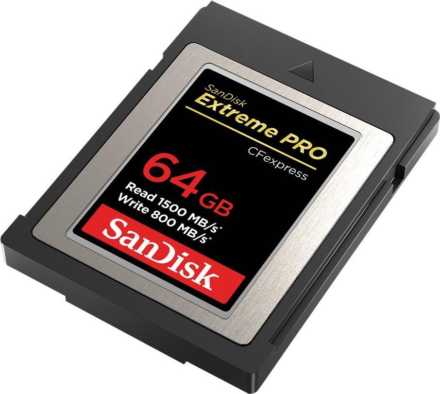 Kurzinfo: SanDisk Extreme Pro - Flash-Speicherkarte - 64 GB - CFexpress Gruppe Flash-Speicher Hersteller SanDisk Hersteller Art. Nr. SDCFE-064G-GN4NN Modell Extreme Pro EAN/UPC 0619659180768 Produktbeschreibung: SanDisk Extreme Pro - Flash-Speicherkarte - 64 GB - CFexpress Produkttyp Flash-Speicherkarte Formfaktor CFexpress card Speicherkapazität 64 GB Lokalisierung Australien