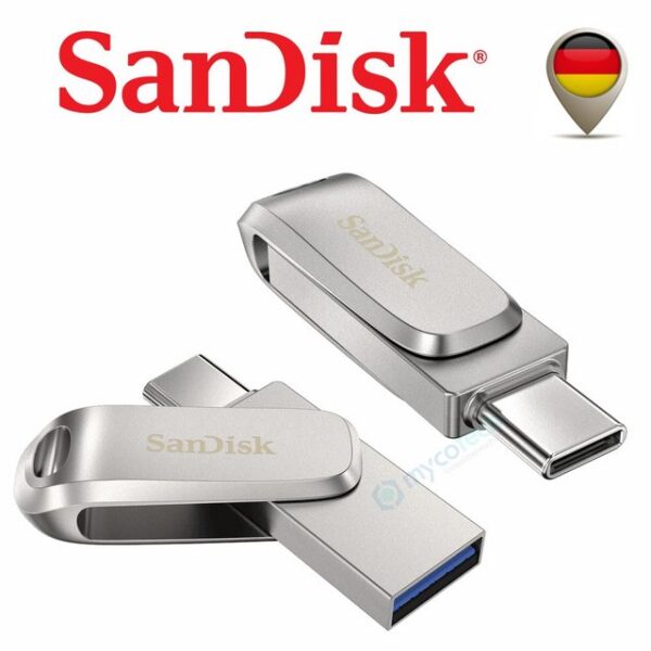 Produktbeschreibung Der SanDisk Dual Drive Luxe USB-Stick ist die ideale Lösung für Nutzer