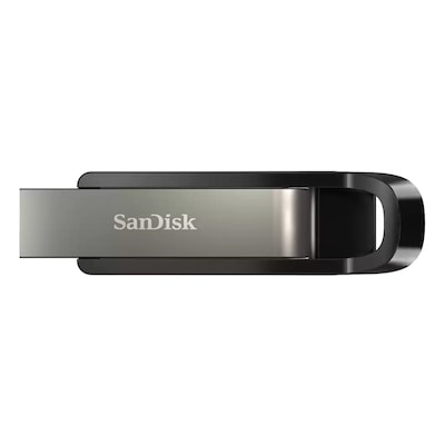 SanDisk Extreme Go Typ-A 128GB USB-Stick Slider, bis zu 400 MB/s, USB 3.2 Gen 1×1 (5 Gbit/s)