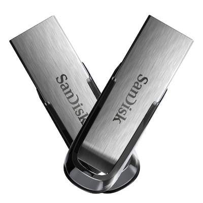 2er Pack SanDisk Ultra Flair Typ-A 256GB USB-Stick Ohne Schutzkappe, bis zu 150 MB/s, USB 3.2 Gen 1×1 (5 Gbit/s)