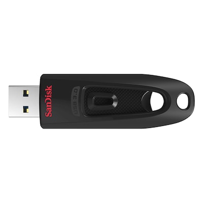 Modernes Design mit Schiebefunktion und Öse / Passwortschutz mit SanDisk Secure Access / Einfacher Anschluss über USB-A / 32 GB Kapazität für Filme