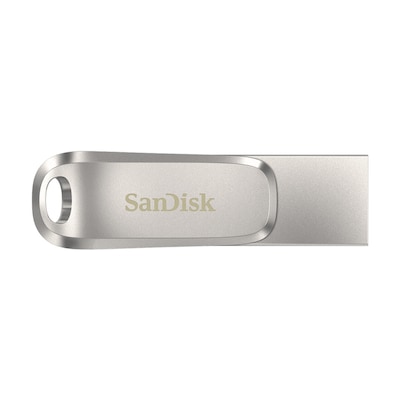 SanDisk Ultra Dual Luxe Typ-A/Typ-C 64GB USB-Stick Swivel, bis zu 150 MB/s, USB 3.2 Gen 1×1 (5 Gbit/s)