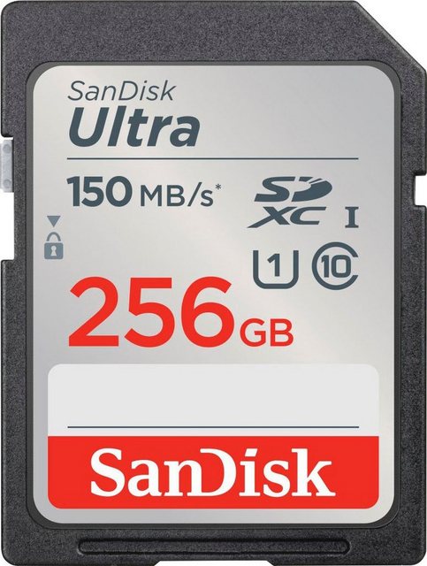 Sandisk Ultra SDXC Speicherkarte (256 GB, Class 10)