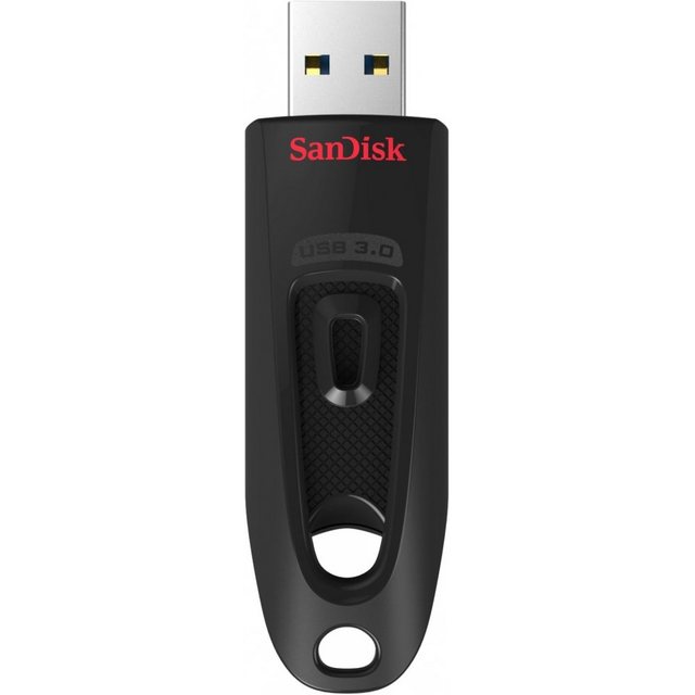 Sandisk Ultra USB 3.0 (256GB) SpeicherstickDas SanDisk Ultra USB 3.0 Flash-Laufwerk vereint schnellere Datengeschwindigkeiten und eine großzügige Kapazität in einem kompakten und schicken Gehäuse. Reduzieren Sie Wartezeiten und übertragen Sie Dateien bis zu 10 mal schneller als mit einem USB 2.0 Standardlaufwerk. Dank der Speicherkapazität bietet das Laufwerk auch für größere Mediendateien und Dokumente genügend Platz.ZustandNeuwareLieferumfangSandisk Ultra USB 3.0 (256GB) Speicherstick schwarz