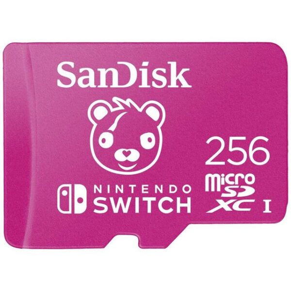 Speicherkarte für die Nintendo Switch™ Die offiziell lizenzierte SanDisk microSDXC-Karte für die Nintendo Switch ist ein zuverlässiger