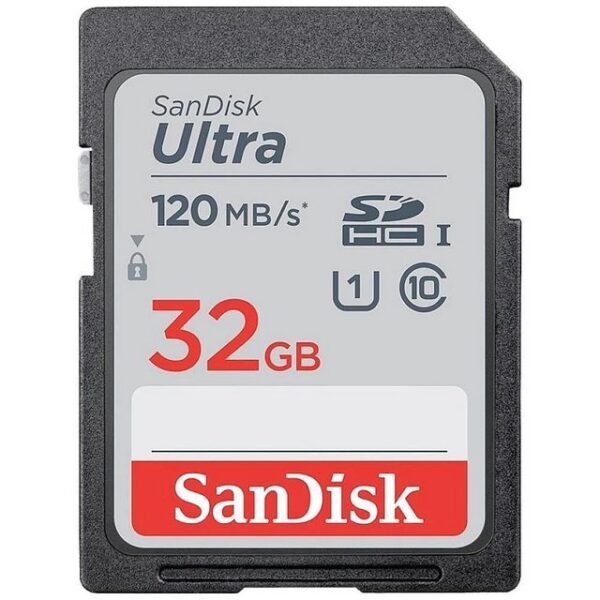 Mit einer SanDisk Ultra-Speicherkarte® können Sie mit Ihrer Kompaktkamera bessere Fotos und Full-HD-Videos aufnehmen. Mit einer Kapazität von bis zu 32 GB haben Sie viel Platz zum Speichern von Dateien in Full HD.  Die 32 GB SanDisk Ultra® SD-Karte bietet außergewöhnliche Videoaufzeichnungsfunktionen