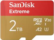 SanDisk Extreme microSDXC 2TB+SD Adapt 240MB/s (SDSQXAV-2T00-GN6MA)