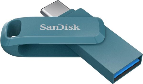 SanDisk Ultra Dual Drive Go - USB-Flash-Laufwerk - 1 TB - USB 3.1 Gen 1 / USB-C - Navagio Bay (SDDDC3-1T00-G46NBB)