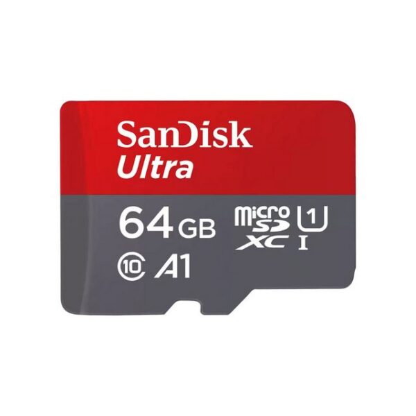 Sichere dir extra Speicherplatz mit der SanDisk Ultra microSDXC 64GB +