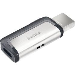 SanDisk Ultra® DualDrive USB-Zusatzspeicher Smartphone/Tablet Silber 32 GB USB 3.2 Gen 1 (USB 3.0), USB-C®