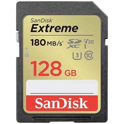 SanDisk Extreme PLUS SDXC-Karte 128 GB UHS-I stoßsicher, Wasserdicht