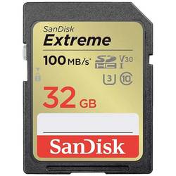 SanDisk Extreme PLUS SDXC-Karte 32 GB UHS-I stoßsicher, Wasserdicht