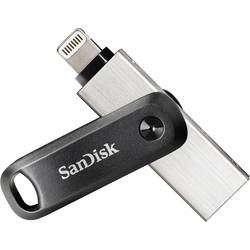 SanDisk iXpand™ Flash Drive Go USB-Zusatzspeicher Smartphone/Tablet Schwarz, Silber 128 GB USB 3.2 Gen 1 (USB 3.0),