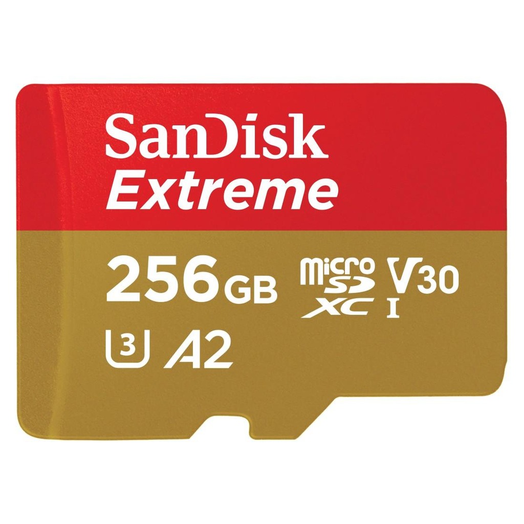 Sandisk Speicherkarte »microSDXC Extreme«, (Video Speed Class 30 (V30)/UHS Speed Class 3 (U3)