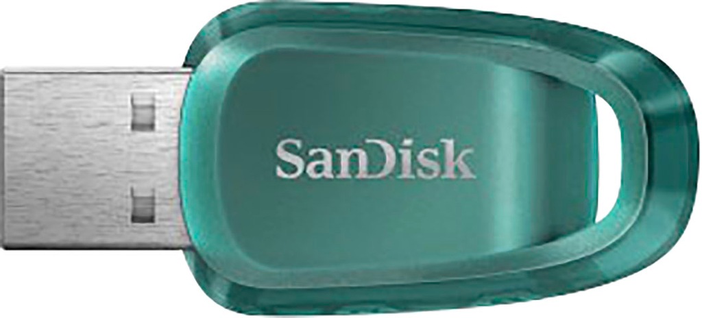 Sandisk USB-Stick »Cruzer Ultra Eco 128GB«, (USB 3.2 Lesegeschwindigkeit 100 MB/s)