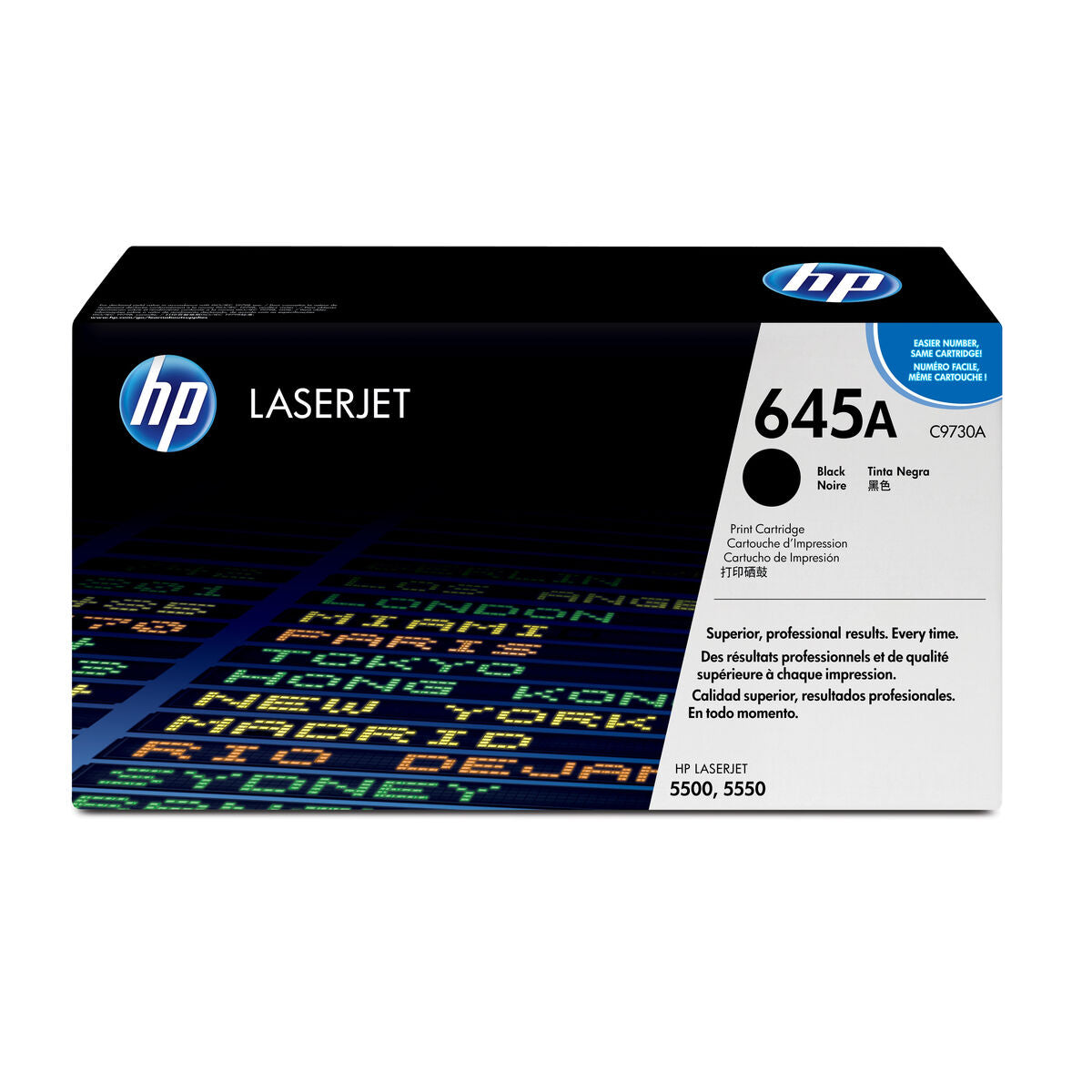 Original Toner HP 645A Schwarz