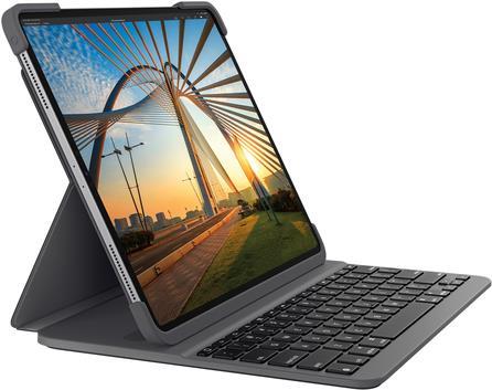 Logitech Slim Folio Pro for iPad Pro 12.9 3 (920-009707) Mit dem Slim Folio Pro tippen Sie auf dem iPad Pro wie auf einem Notebook. Drei verschiedene Anwendungsmodi gewährleisten