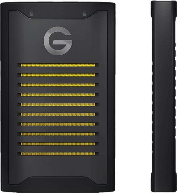 SANDISK PROFESSIONAL G-DRIVE ArmorLock - SSD - verschlüsselt - 1 TB - extern (tragbar) - USB 3.2 Gen 2 (USB-C Steckverbinder) - 256-bit AES-XTS (SDPS41A-001T-GBANB)