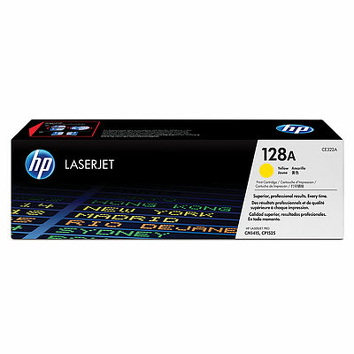 Original Toner HP 128A Gelb