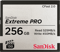 SanDisk Extreme Pro – Flash-Speicherkarte – 256 GB – CFast 2.0