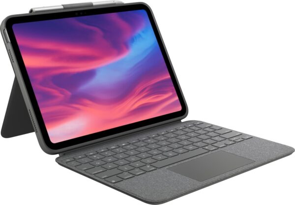 Kurzinfo: Logitech Combo Touch - Tastatur und Foliohülle - mit Trackpad - hintergrundbeleuchtet - Apple Smart connector - QWERTZ - Deutsch - Oxford Gray Gruppe Tastaturen Hersteller Logitech Hersteller Art. Nr. 920-011435 Modell Combo Touch EAN/UPC 5099206107601 Produktbeschreibung: Logitech Combo Touch - Tastatur und Foliohülle - mit Trackpad - QWERTZ - Deutsch - Oxford Gray Gerätetyp Tastatur und Foliohülle Hintergrundbeleuchtet 16-stufig Schnittstelle Apple Smart connector Eingabegerät Abnehmbare Tastatur Anschlusstechnik Kabelgebunden Eingebaute Geräte Trackpad Lokalisierung und Layout QWERTZ Deutsch Tastaturkurzbefehl-Funktion Stummtaste