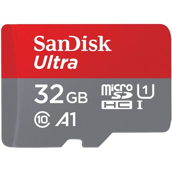 SpeicherKapazität: 32 GBFlash Card Typ: MicroSDHCLesegeschwindigkeit: 120 MB/sUHS Speed Klasse: Class 1 (U1)Leistungsklasse der Anwendung: A1Flash-Memory-Klasse: Klasse 10MerkmaleProduktfarbe: Grau. RotKompatible Betriebssysteme: AndroidBetriebsbedingungenBetriebstemperatur: -25 - 85 °CTemperaturbereich bei Lagerung: -40 - 85 °CGewicht und AbmessungenBreite: 15 mmTiefe: 1.02 mmHöhe: 10.9 mmGewicht: 9.08 gLogistikdatenWarentarifnummer (HS): 85235190 - Eingabe / Ausgabe Speicher SD-Karten - SanDisk Ultra