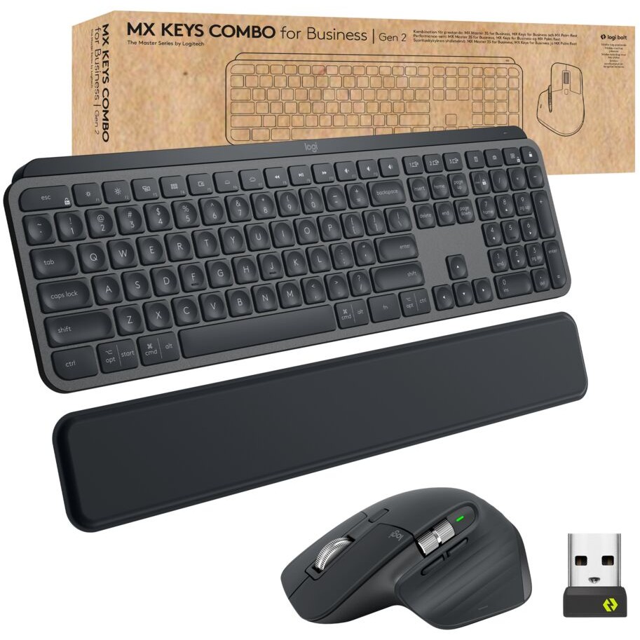 Logitech MX Keys combo for Business Gen 2 keyboard