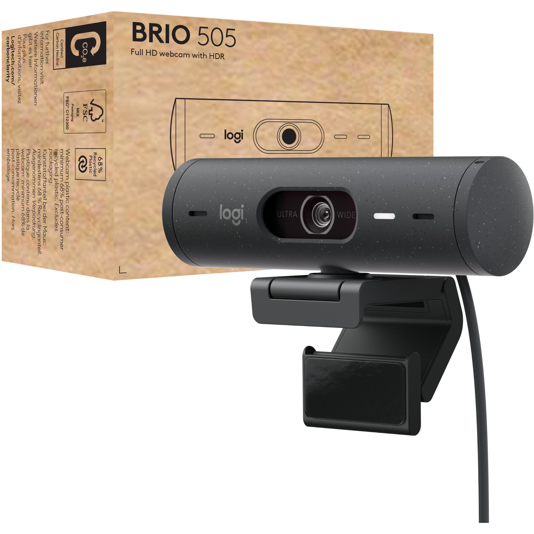 Logitech Brio 505 webcam