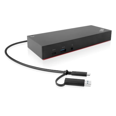 • USB-C mit USB-A Docking Station mit 135W Netzteil • USB Typ-C