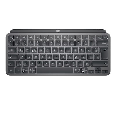 Logitech MX Keys Mini Minimalist Wireless Illuminated Keyboard, kabellose Bluetooth-Tastatur , graphite