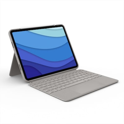 Logitech Combo Touch für Ipad Pro 11″ 1./2./3. und 4. Gen., (2018/20/21/22) , Case mit Tastatur und Touchpad, QWERTZ Layout