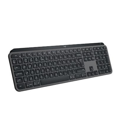 Logitech MX Keys S, Kabellose Tastatur Tastenbeleuchtung, incl. Logi Bolt USB-Empfänger, Graphite