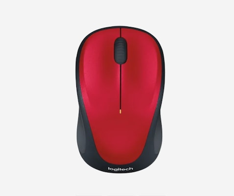 Logitech Wireless Mouse M235 Red