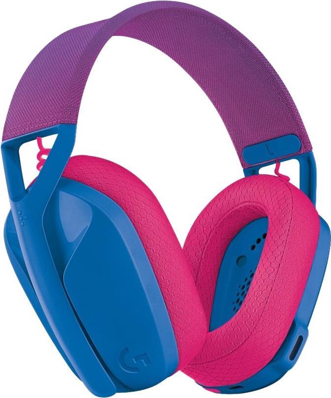 Logitech G G435 – Kopfhörer – Kopfband – Gaming – Blau – Pink – Binaural – Stummschalten – Lautstärke + – Lautsärke – (981-001062)