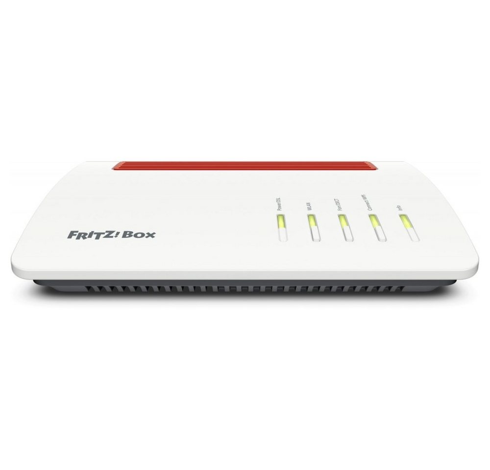 AVM FRITZ!Box 7590 AX – WLAN Router – weiß/rot WLAN-Router