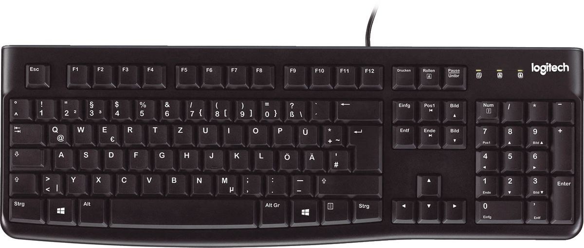 Keyboard K120 for Business – USB, schwarz