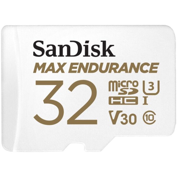 • Speichertyp: microSDHC (UHS-I) inklusive SD-Adapter • Speicherkapazität: 32 GB • Geschwindigkeitsklasse: Cl10