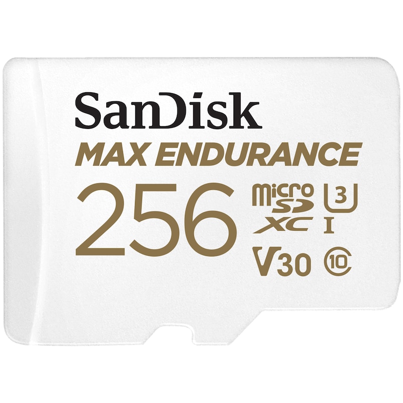 SanDisk Max Endurance microSDXC 256 GB Speicherkarte Kit