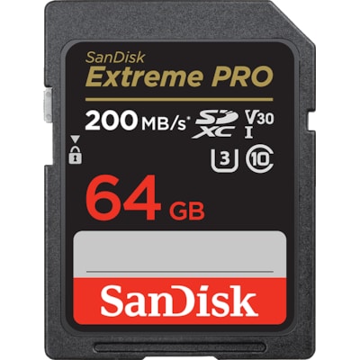 SanDisk Extreme Pro 64 GB SDXC UHS-I-Speicherkarte (2022) bis 200 MB/s