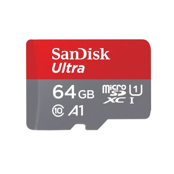 • Speichertyp: SDXC (UHS-I) inklusive SD-Adapter • Speicherkapazität: 64 GB • Geschwindigkeitsklasse: Cl10