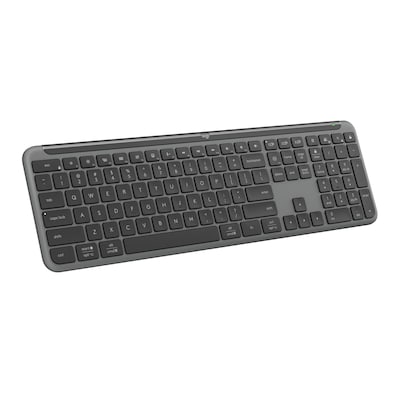 Logitech Signature Slim K950 Graphite – US (Qwerty) – Kabellose Tastatur inkl. Logi Bolt