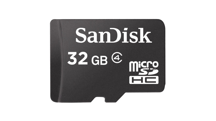 SanDisk microSDHC-Karte, Class 4, 32 GB