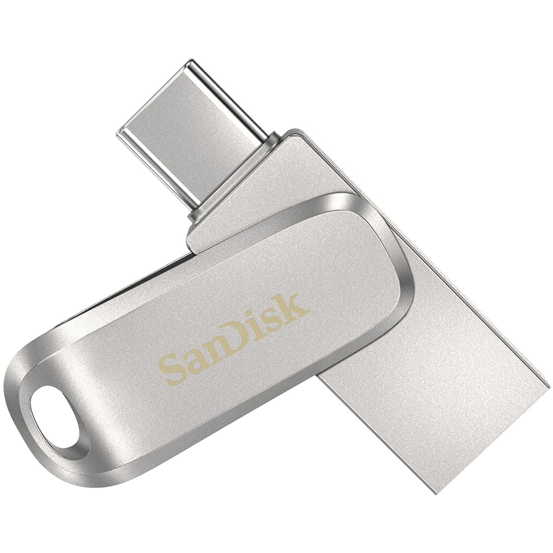 LeistungenKapazität: 64 GBGeräteschnittstelle: USB Type-A / USB Type-CUSB-Version: 3.2 Gen 1 (3.1 Gen 1)Lesegeschwindigkeit: 150 MB/sEigenschaft: Plug & PlayKompatible Betriebssysteme: Windows 7. Windows 8. Windows 10. Mac OS X v10.9+DesignFormfaktor: DrehringProduktfarbe: EdelstahlGehäusematerial: MetallEigenschaft: SchlüsselanhängerLieferumfangMenge pro Packung: 1 Stück(e)LogistikdatenWarentarifnummer (HS): 84717070 - Eingabe / Ausgabe USB-Stick  - SanDisk Ultra Dual Drive Luxe USB flash drive