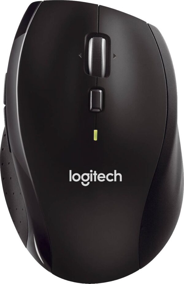 Merkmale:Die Logitech Marathon Mouse M705 läuft einfach immer weiter und weiter. Sie verbraucht deutlich weniger Strom als vergleichbare kabellose Mäuse anderer Anbieter